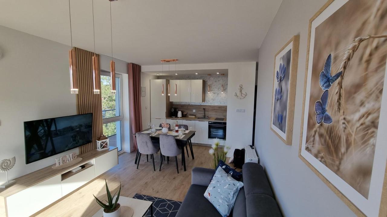 Apartament Perla Zachodu View & Spa Sagaris Dziwnow Appartement Buitenkant foto