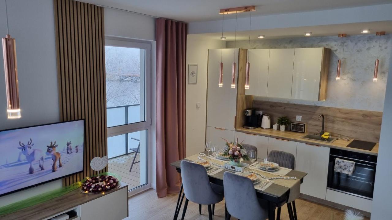 Apartament Perla Zachodu View & Spa Sagaris Dziwnow Appartement Buitenkant foto