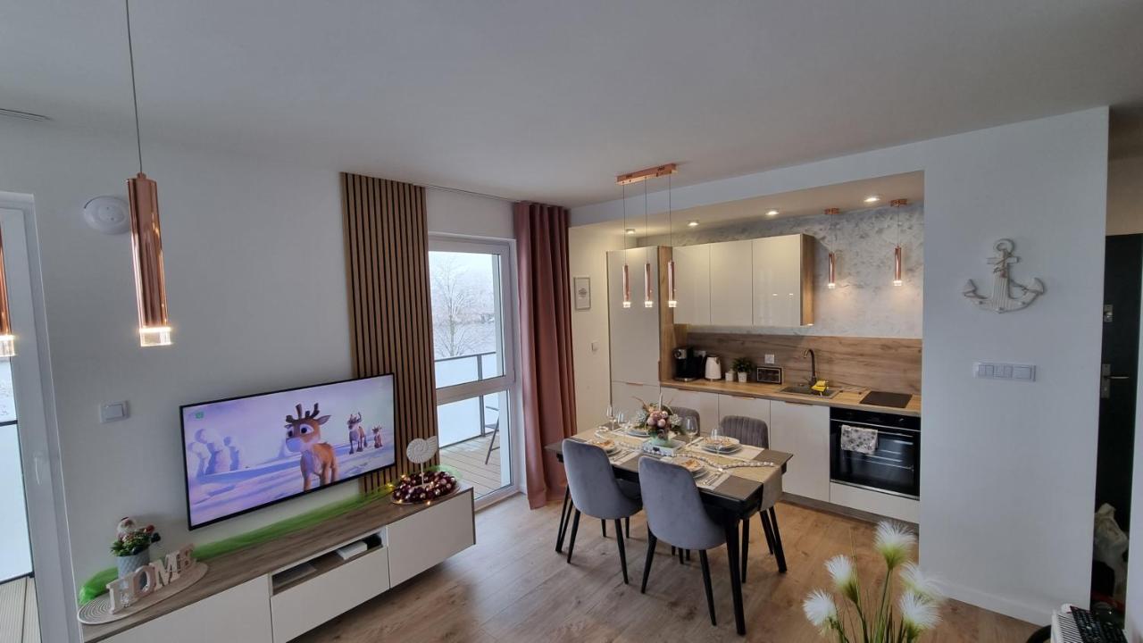 Apartament Perla Zachodu View & Spa Sagaris Dziwnow Appartement Buitenkant foto